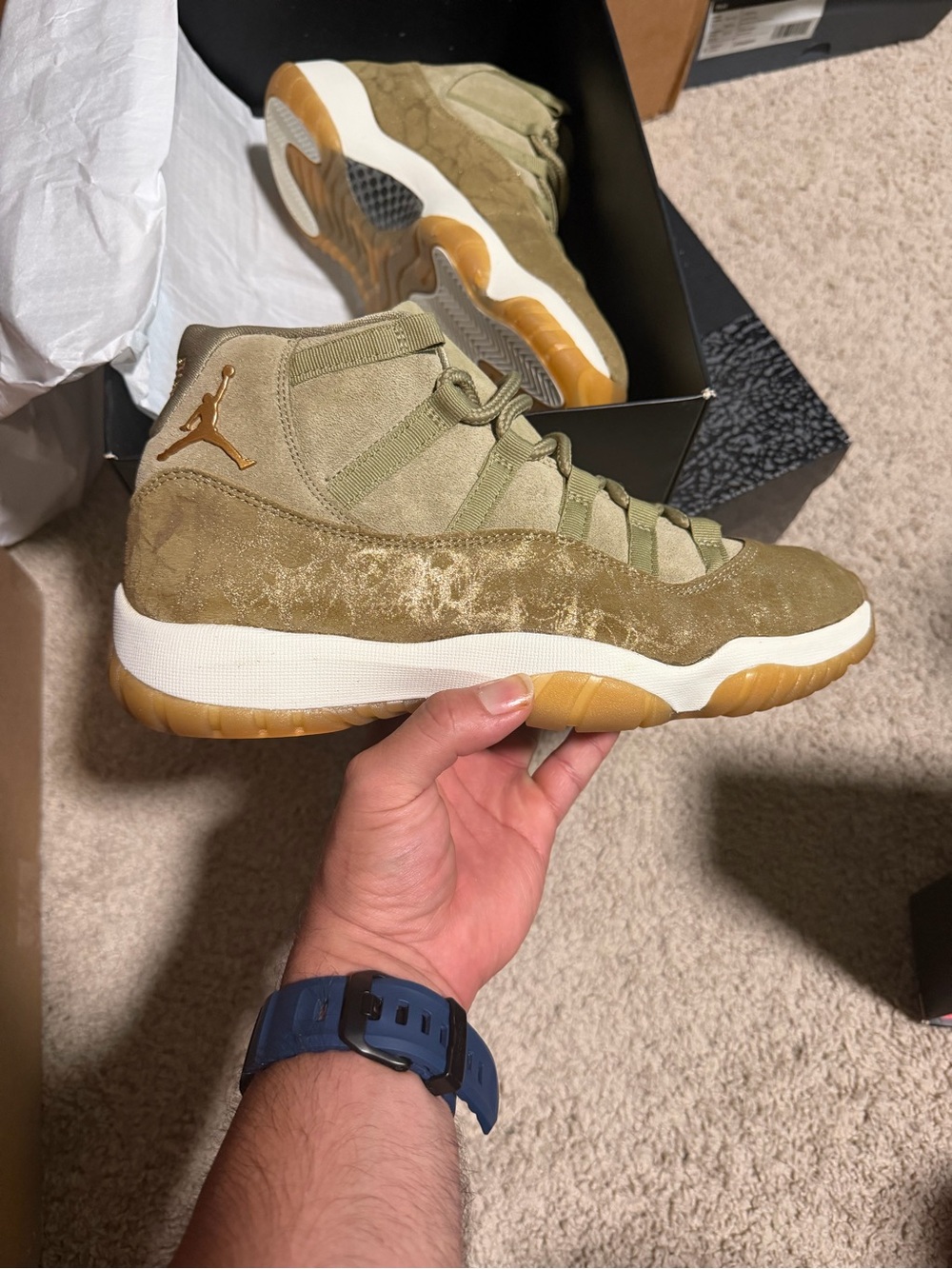 Jordan 11 ‘Neutral Olive’